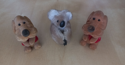 Klipsová zvířátka na zavěšení