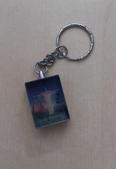 Skleněná klíčenka Rio de Janeiro