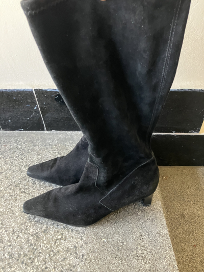 Nové Caprice kožené elastické kozačky vel. 7,5