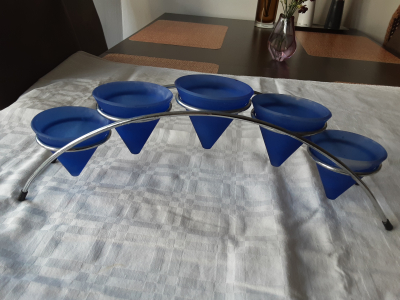 Svícen na čajové svíčky