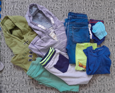 Dětské oblečení klučičí vel. 110/116