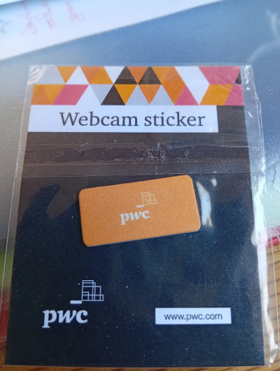 Webcam sticker