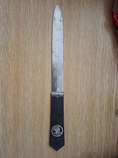 starý nůž na dopisy Škoda