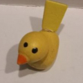 Figurka žlutý ptáček
