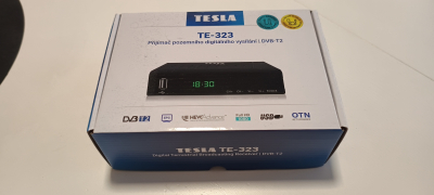 Tesla TE-323 - set-top box pro příjem DVB-T2