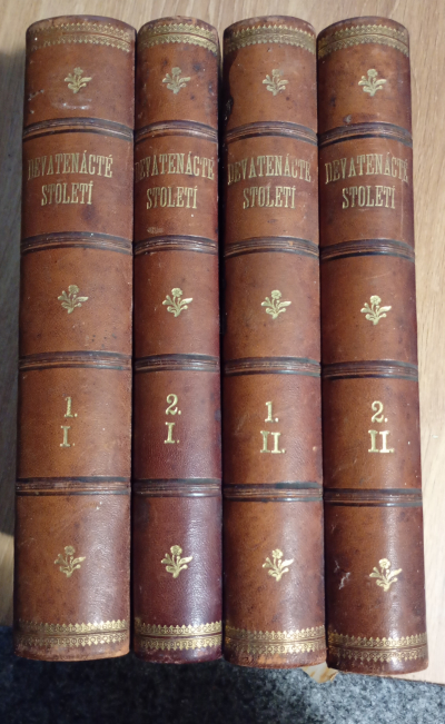 4 svazky - XIX. století slovem i obrazem