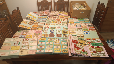 Sbírka pivních etiket a tácků