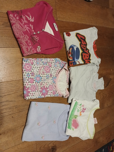 Dívčí trika dlouhý rukáv