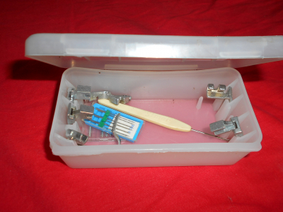 Příslušenství k šicímu stroji Veritas