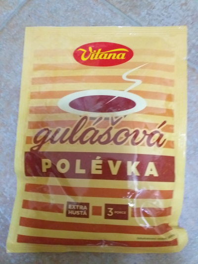 Gulášová polévka instantní - po minimální trvanlivosti