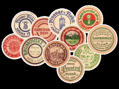 Sháním staré pivní tácky