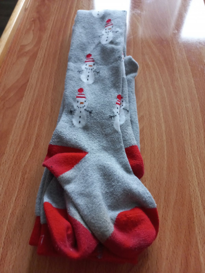 Punčocháče se sněhuláky vel. 116-122