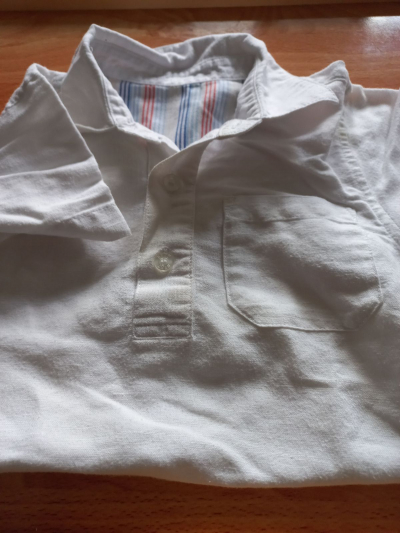 Košile bílá 9-12M