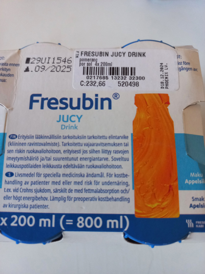 Fresubin jucy po expiraci.