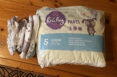 Dětské plenkové kalhotky