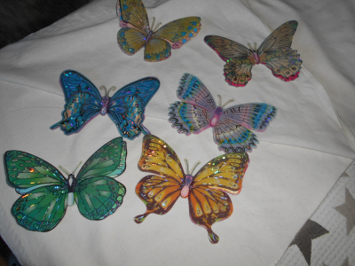 Motýli cca 10 cm