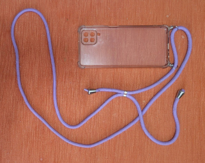 Silikonové pouzdro se šňůrkou na Samsung Galaxy A12