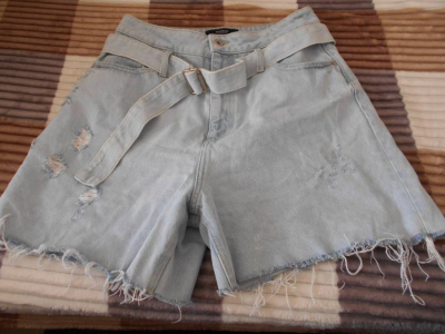 Kraťasy džínové s páskem, Reserved vel. 42*