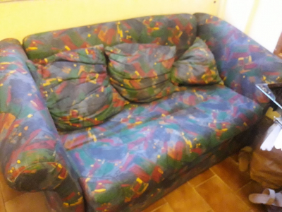 Daruji rozkládací sedačku