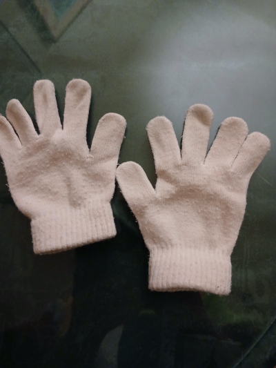 rukavičky růžové 2-3