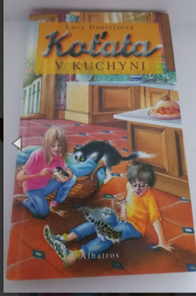 Knížka Koťata v kuchyni.