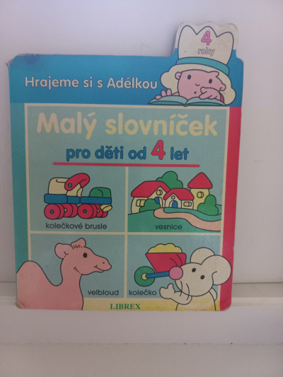 Dětská knížka Malý slovníček pro děti.
