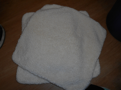 2x povlak  " beránkovatý"