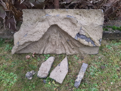 zadní stěna do terária, pozadí