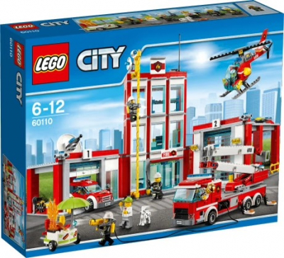 Lego city hasicska stanice a neco navic
