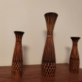 Dřevěné vázy