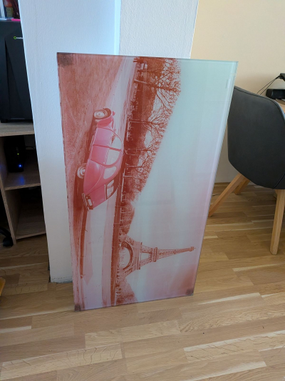 Konferenční skleněný stůl