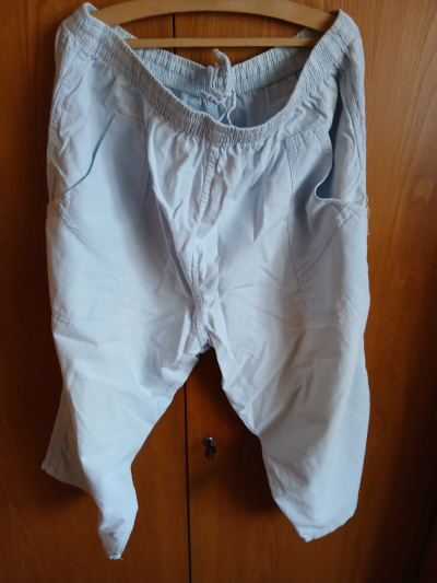 plátěné 3/4 sv kalhoty asiXXL