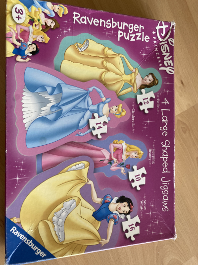 Detske puzzle princezen