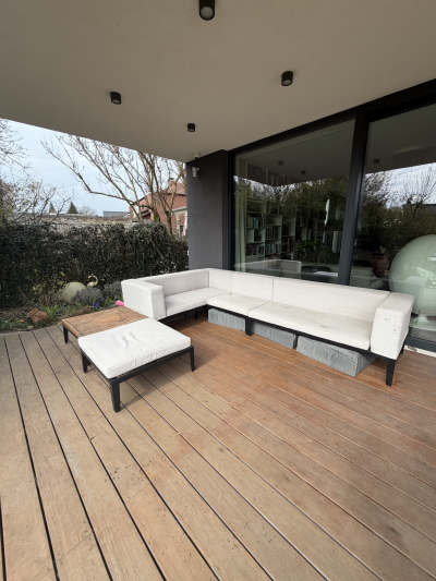 Zahradni rohova sedaci souprava