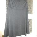 Černošedá zvonová sukně*