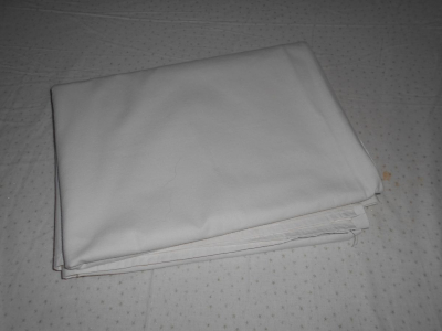 Prostěradlo bílé - bavlna na dětskou postel