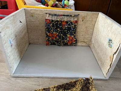 Retro pokojíček pro panenky