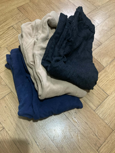 3x tepláčky 92 - 98