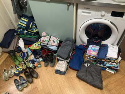 Oblečení pro kluka cca 110