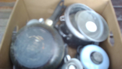 "Nádobí" do venkovní dětské kuchyňky / na pískoviště