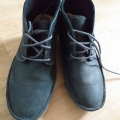 Kožené kotníčkové boty na klínku v. 41 tj. 7 - k opravě