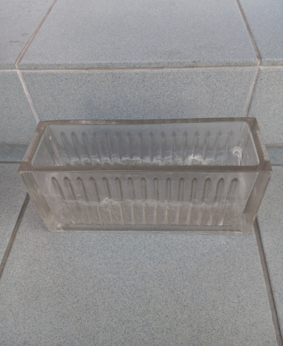 Květináč / Květník ze skla, asi