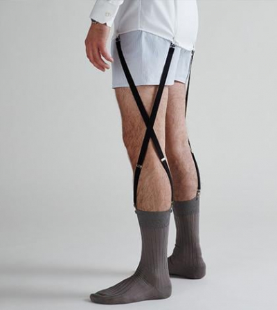 ShirtStays - pánské šle pro uchycení košile