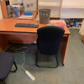 Kancelářské židle celkem 14 kusů + nábytek