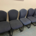 Kancelářské židle celkem 14 kusů + nábytek