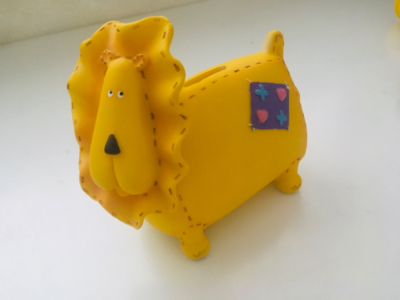 Pokladnička keramika lvíček