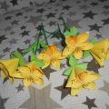 6 papírových květin