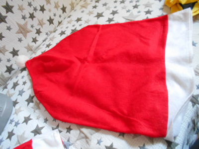 Vánoční ozdoba/návlek na židli 2 kusy