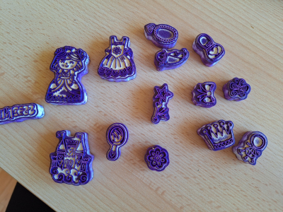 Mini razítka pro malou princeznu