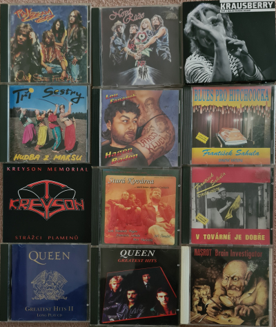 Hudební CD / MC kazety / LP desky
